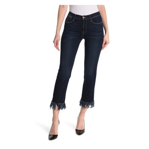 FRAME Le High Straight Jeans LHSTRSR230 in Pine Knoll - Picture 1 of 6